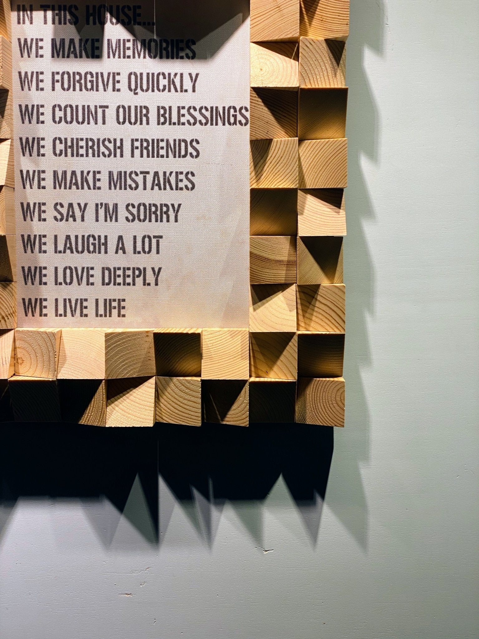 3D Photo Frame For Wall - Wood Workers Global
