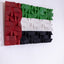 Wooden Emirati Flag Wall Art