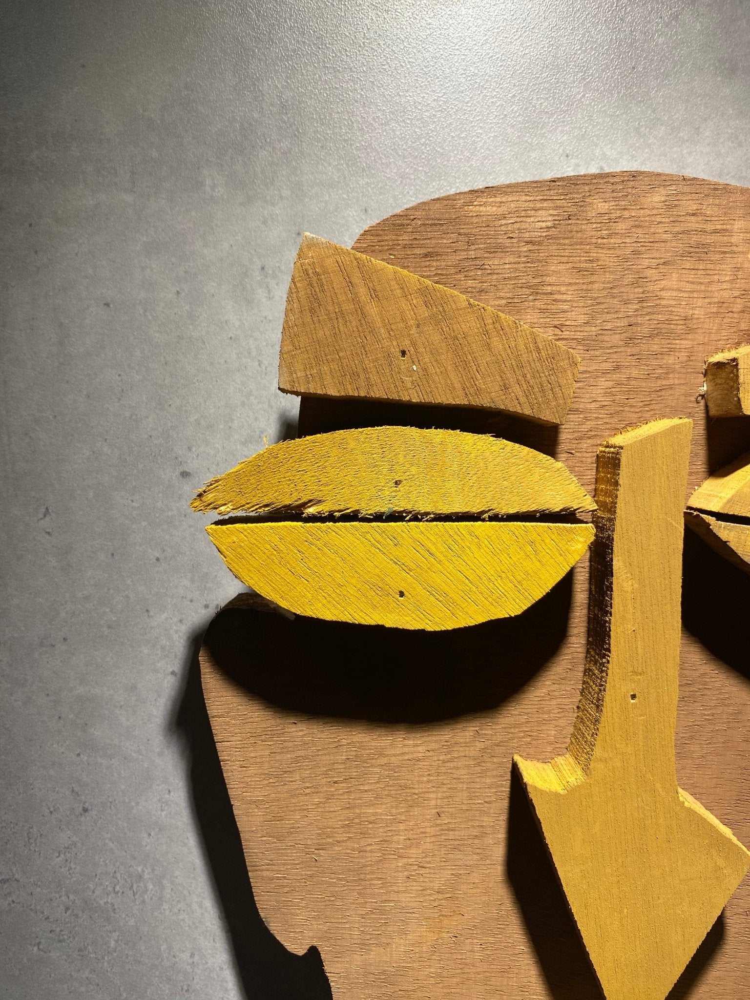 Abstract Face Wall Art - Wood Workers Global