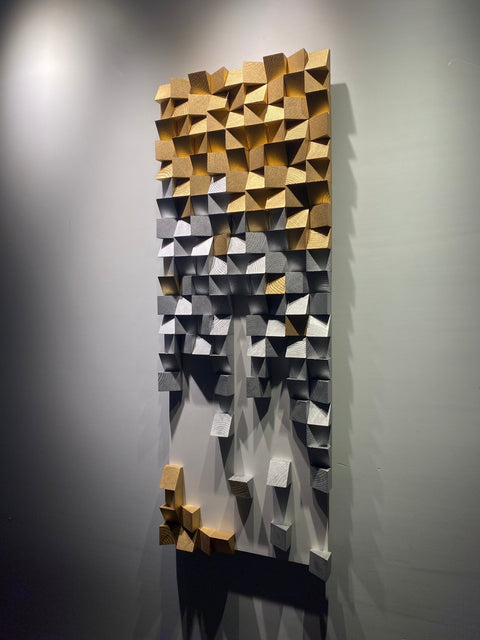 Abstract Wood Wall Art - Wood Workers Global