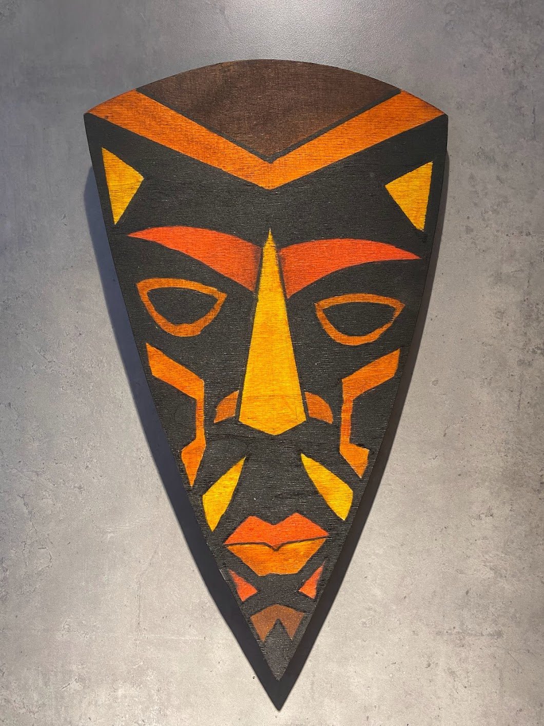 Afrocentric Wall Mask - Wood Workers Global