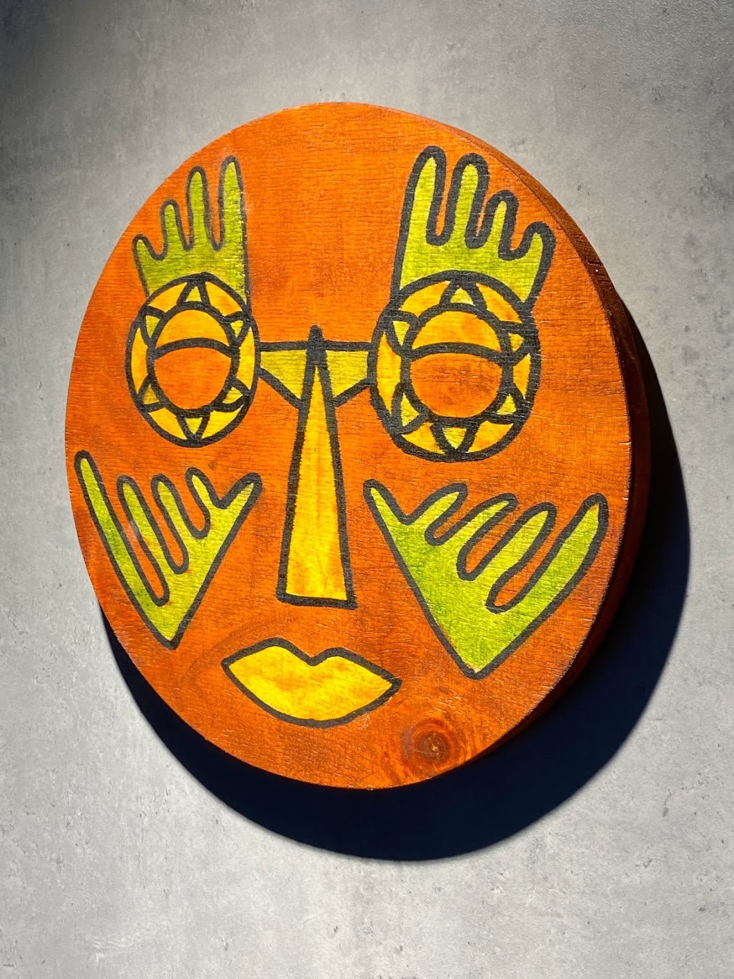 Afrocentric Wall Plate - Wood Workers Global