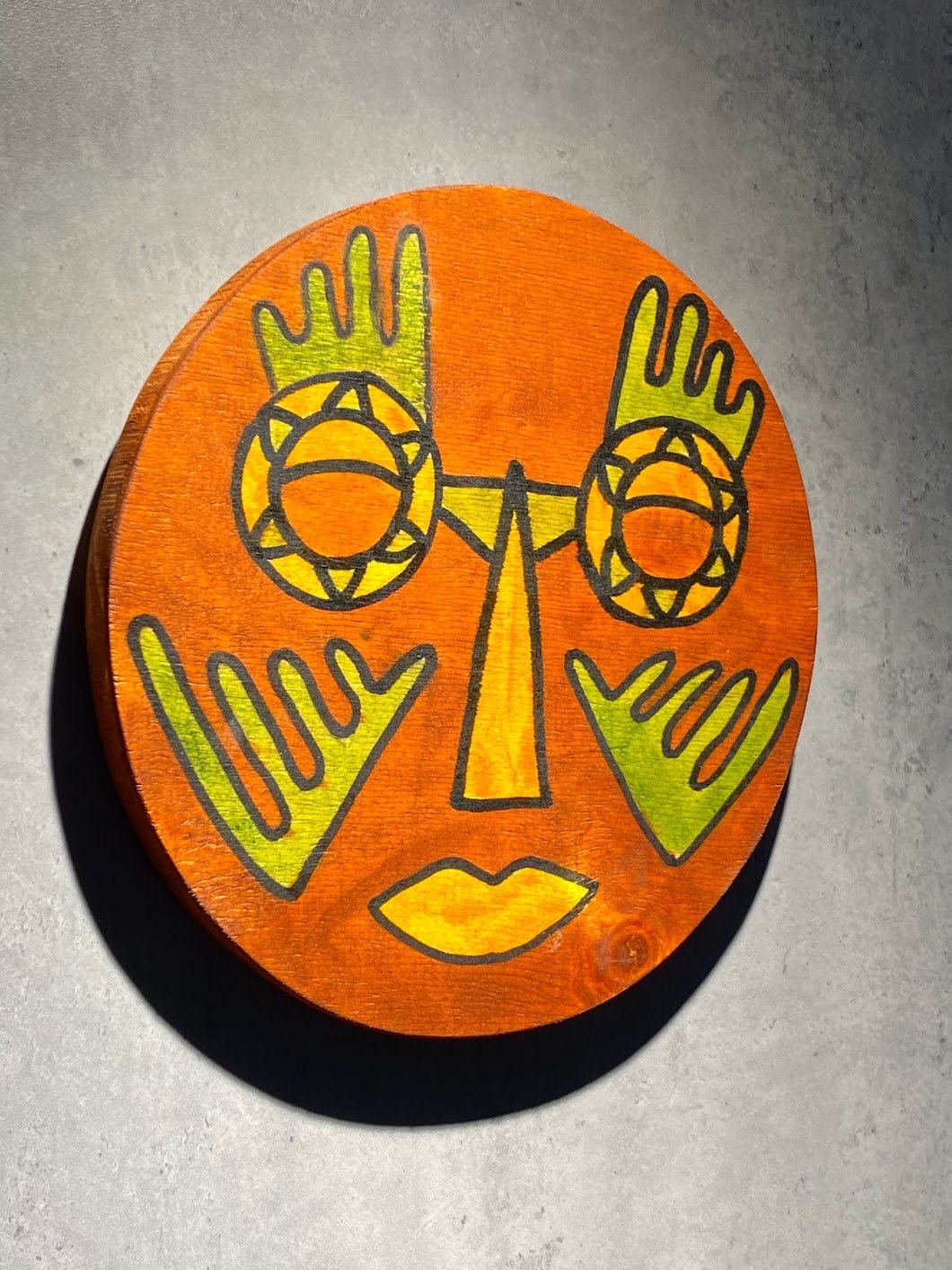 Afrocentric Wall Plate - Wood Workers Global