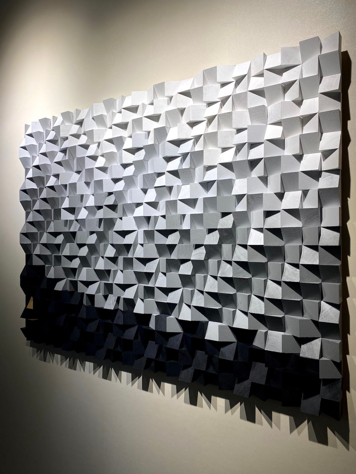 Black And White Wood Wall Art - Wood Workers Global