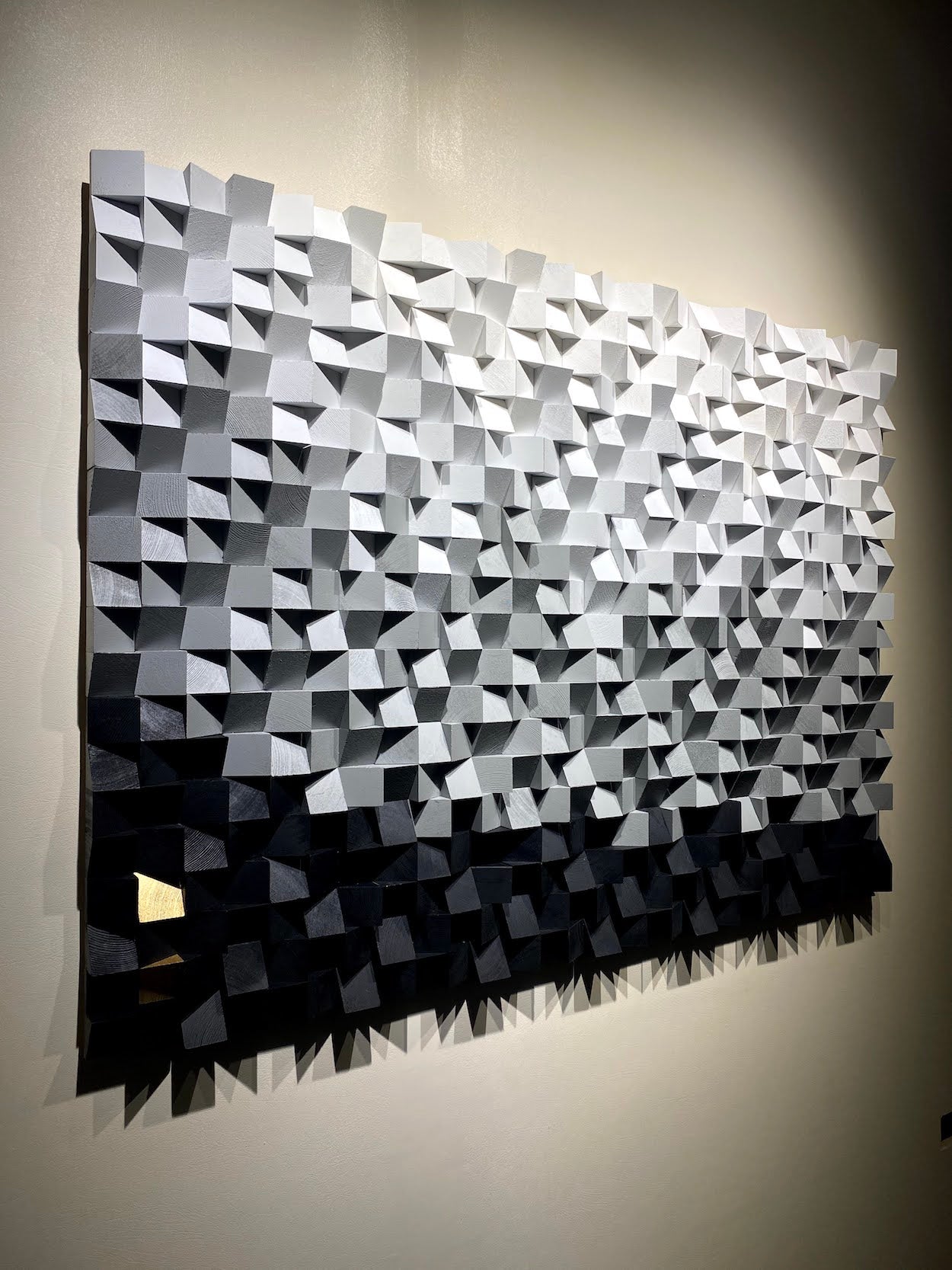 Black And White Wood Wall Art - Wood Workers Global
