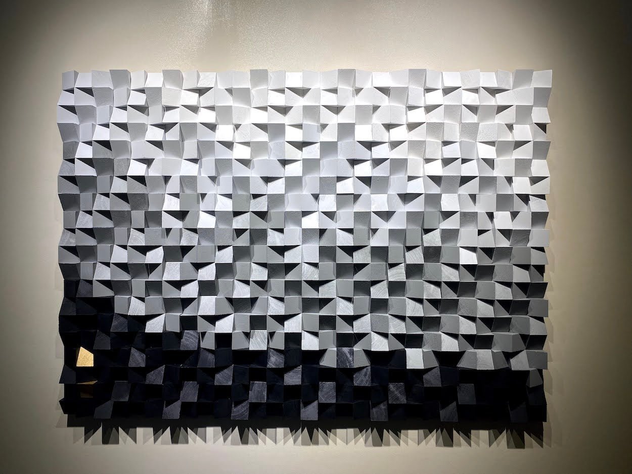 Black And White Wood Wall Art - Wood Workers Global