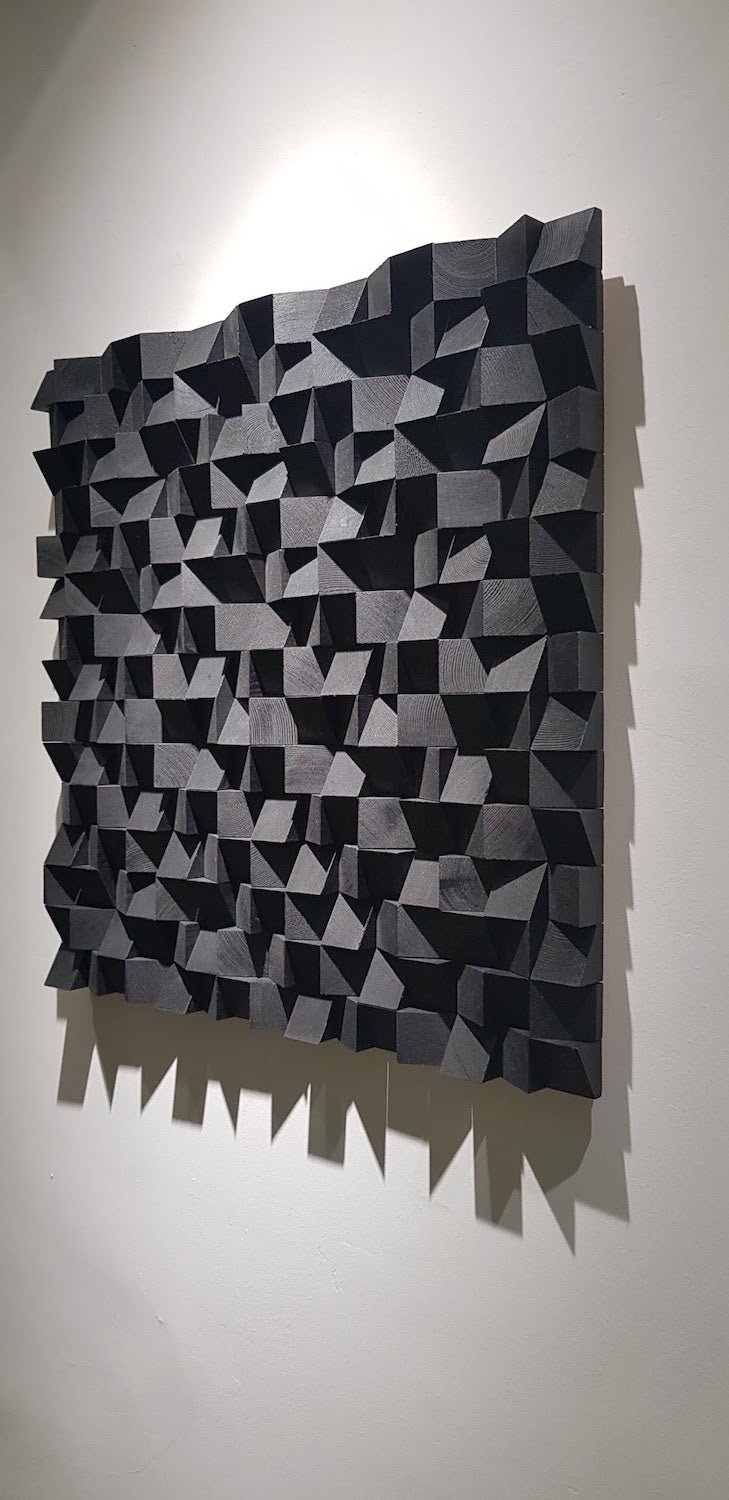 Black Wood Wall Decor - Wood Workers Global