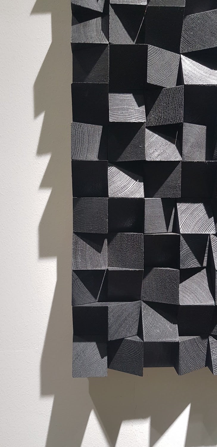 Black Wood Wall Decor - Wood Workers Global