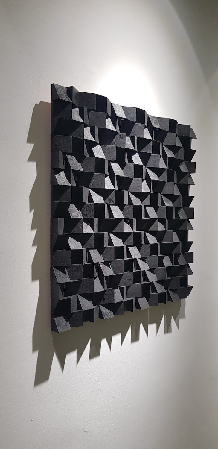 Black Wood Wall Decor - Wood Workers Global