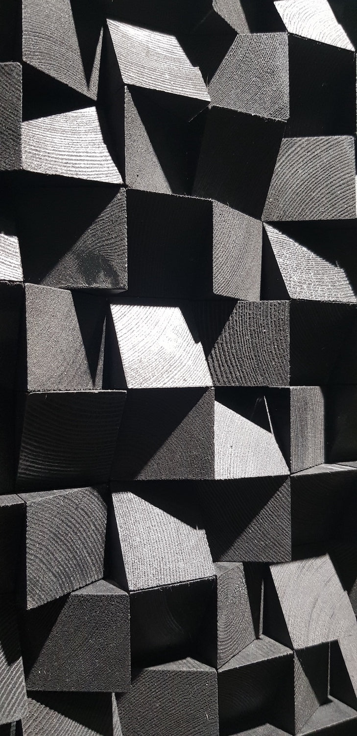 Black Wood Wall Decor - Wood Workers Global