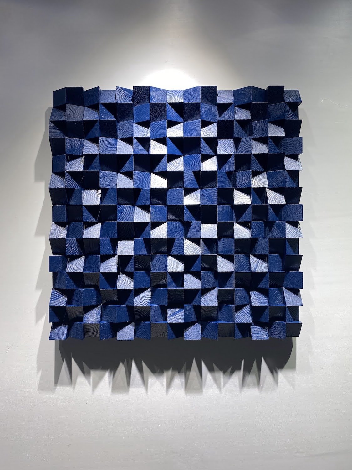 Blue Acoustic Sound Diffuser - Wood Workers Global