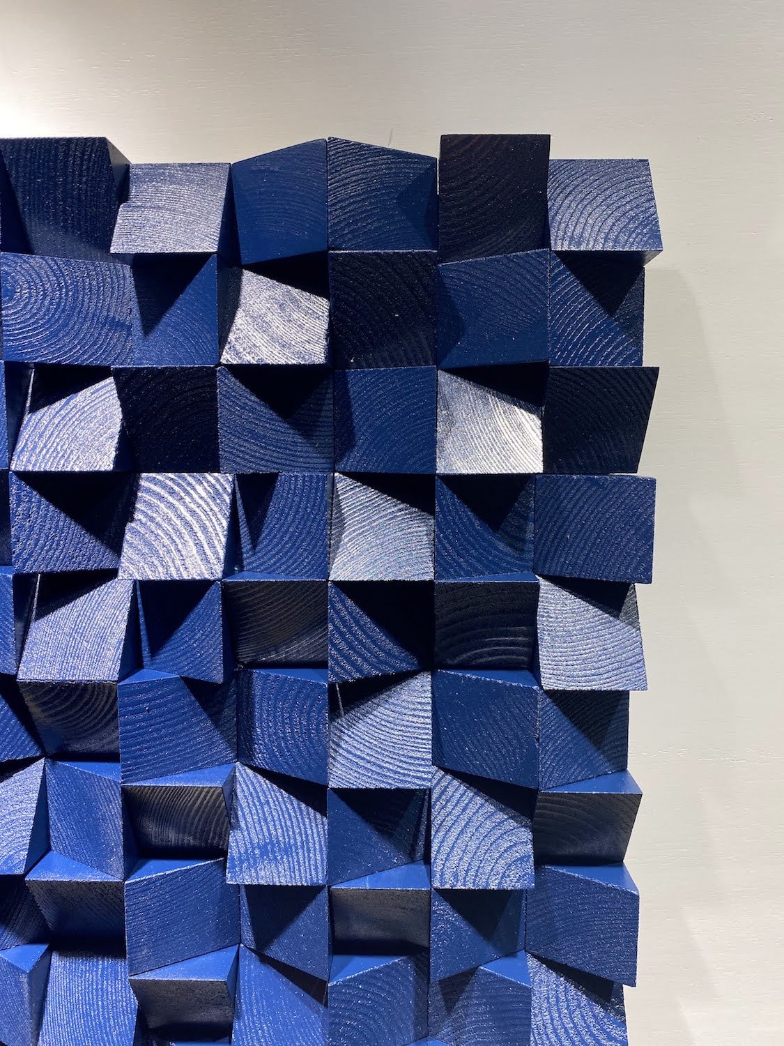 Blue Acoustic Sound Diffuser - Wood Workers Global