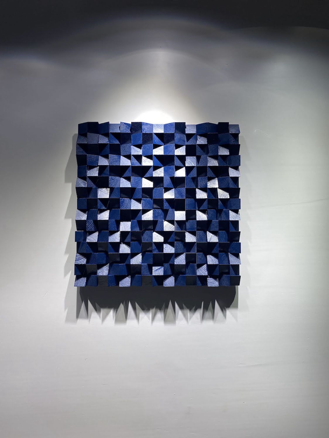 Blue Acoustic Sound Diffuser - Wood Workers Global