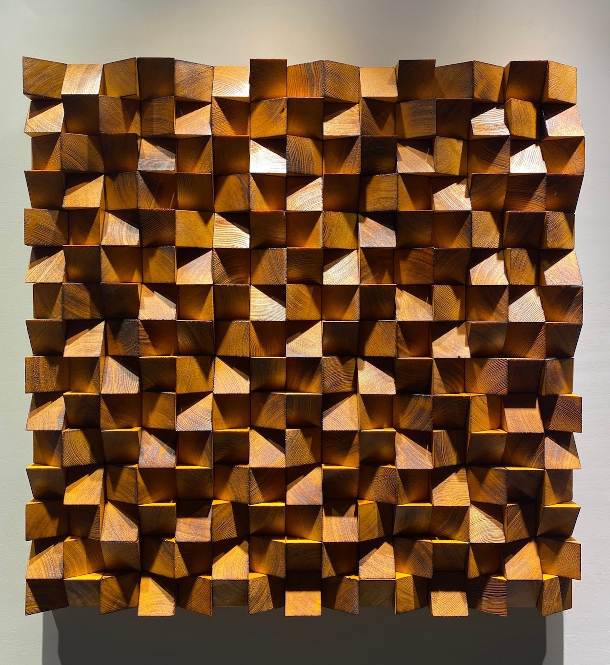 Burnt Wood Acoustic Sound Diffuser - Wood Workers Global