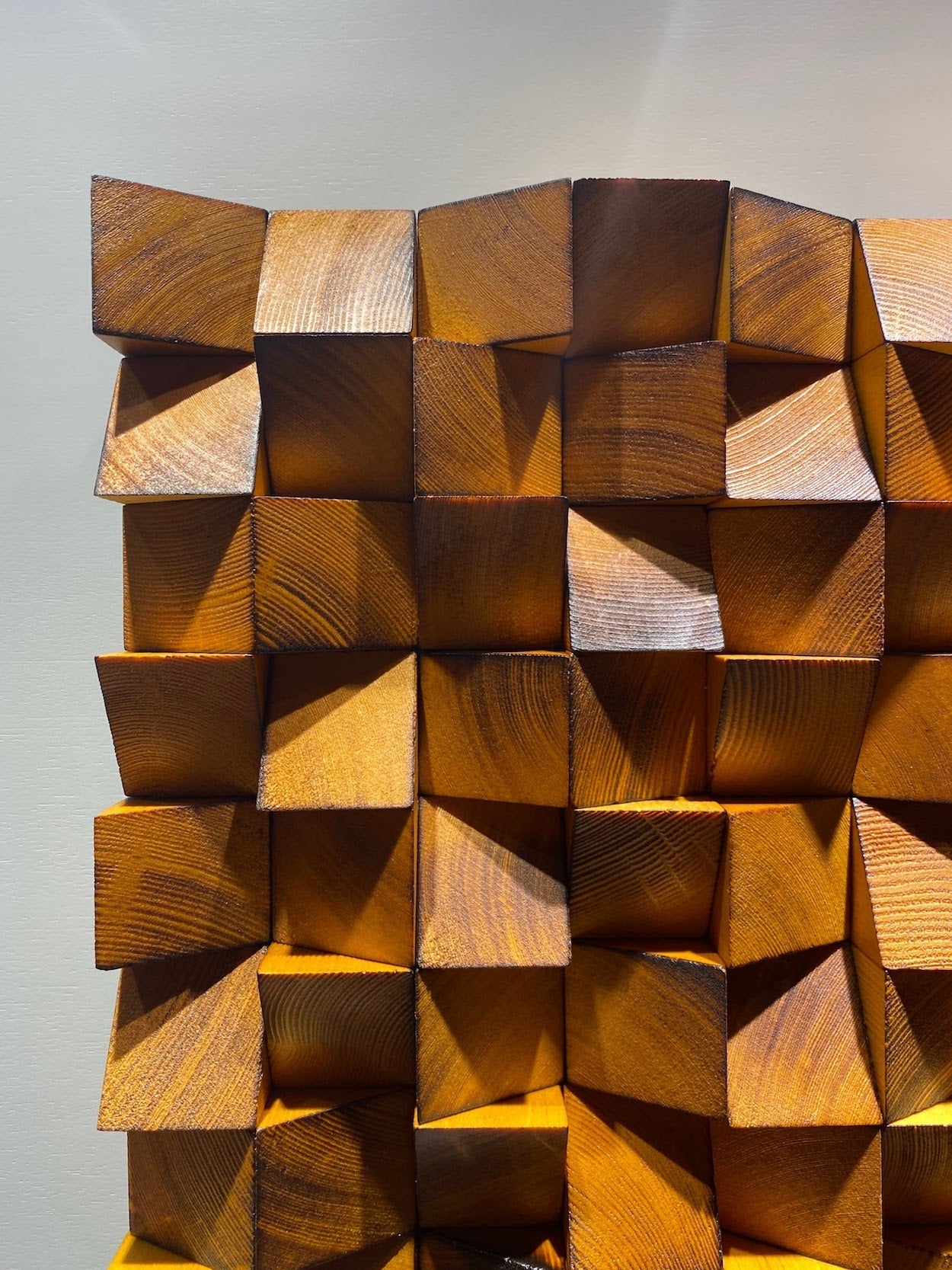 Burnt Wood Acoustic Sound Diffuser - Wood Workers Global