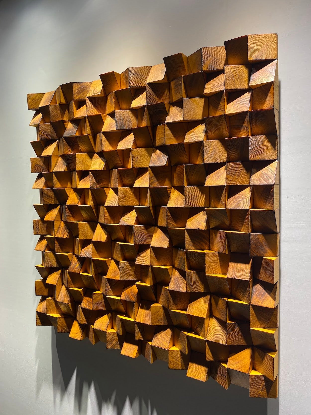 Burnt Wood Acoustic Sound Diffuser - Wood Workers Global