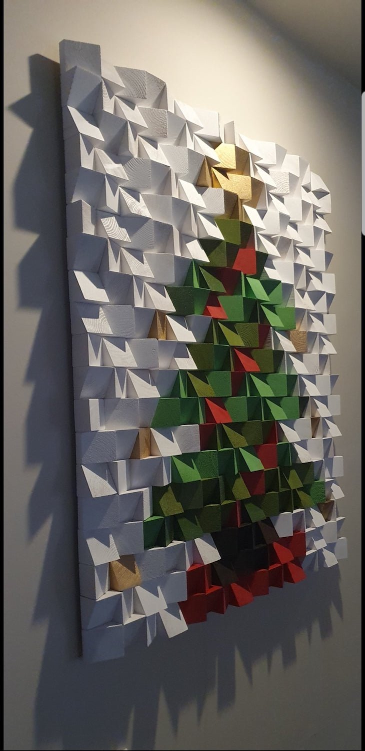 Christmas Tree Wall Panel - Wood Workers Global