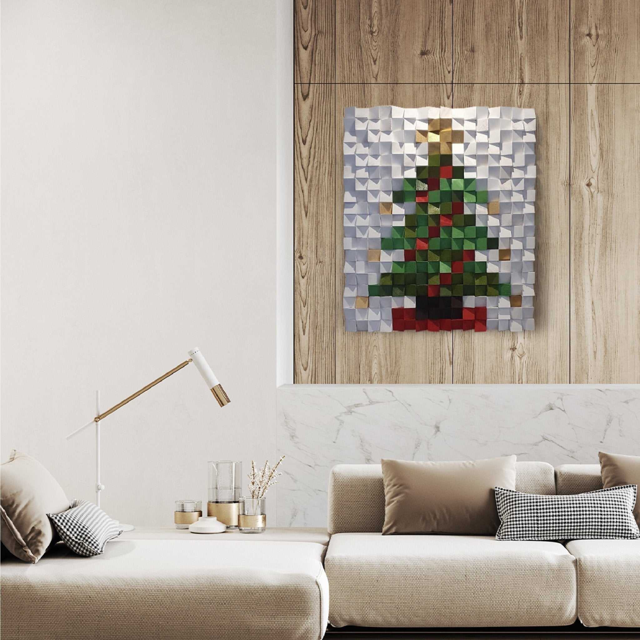 Christmas Tree Wall Panel - Wood Workers Global