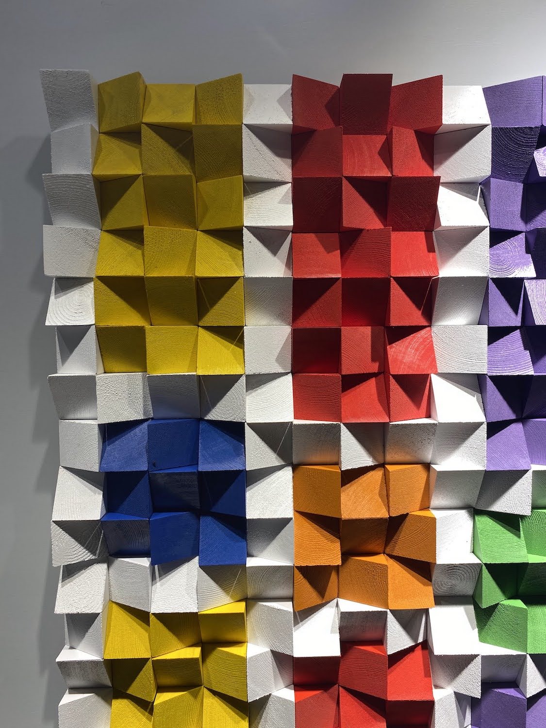 Colorful Wood Wall Panel - Wood Workers Global