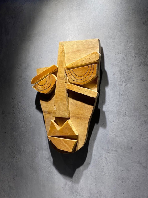 Cubism Style Wall Hanging - Wood Workers Global