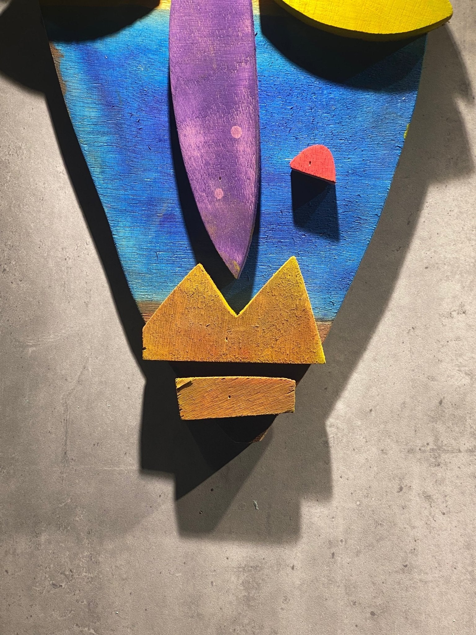 Cubist Face Wall Art - Wood Workers Global