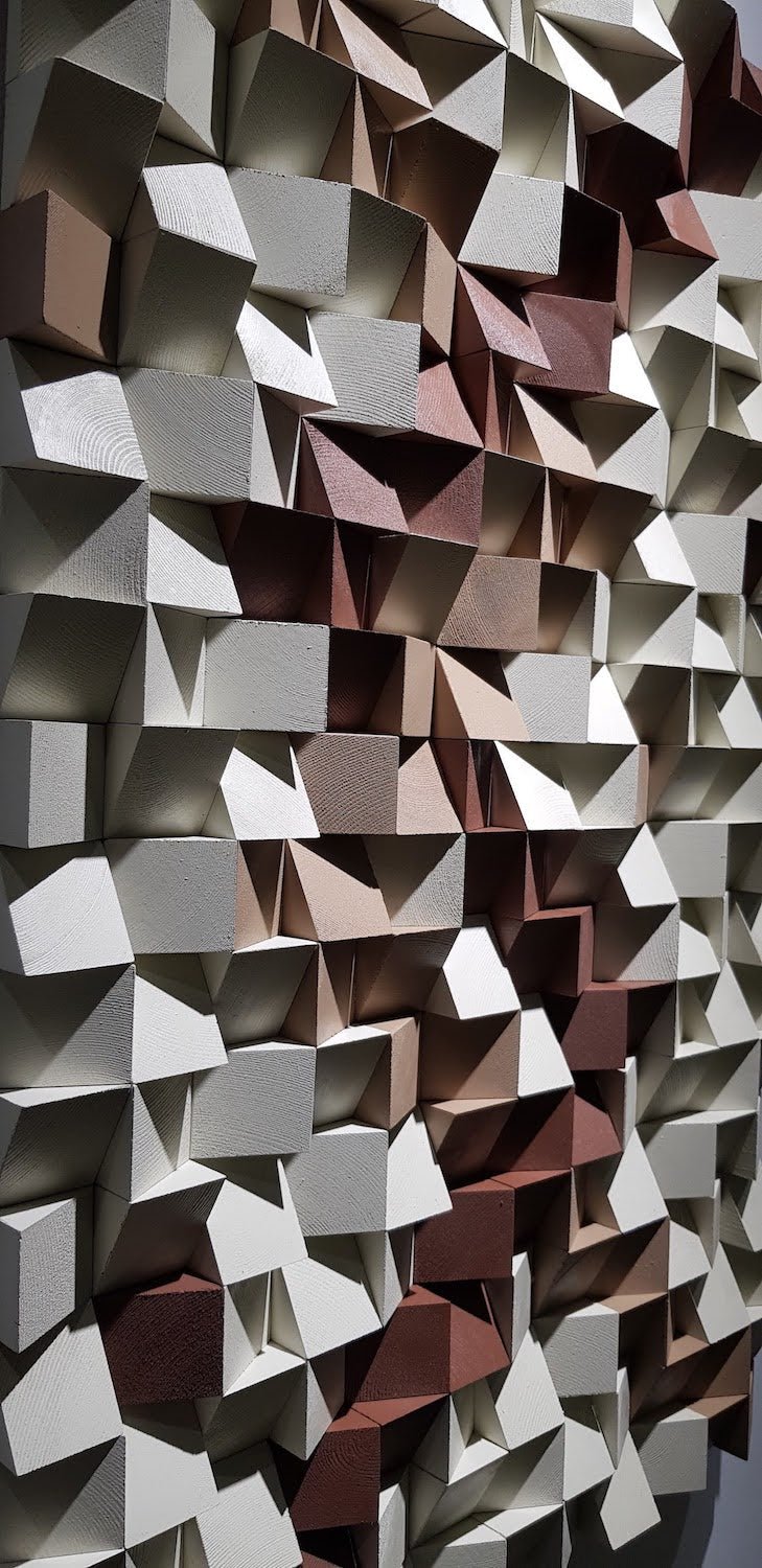 Geometric Wood Wall Decor - Wood Workers Global