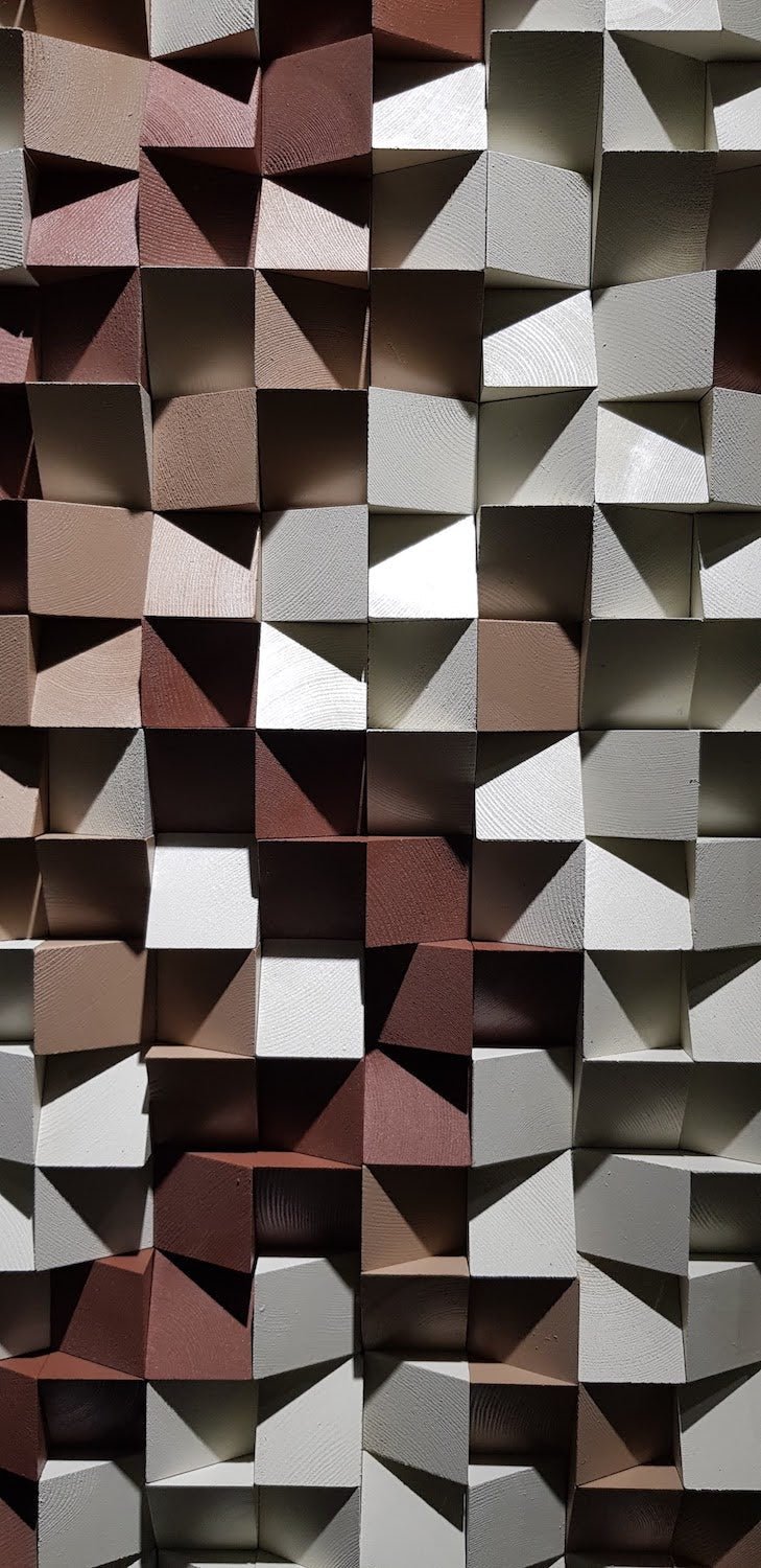 Geometric Wood Wall Decor - Wood Workers Global