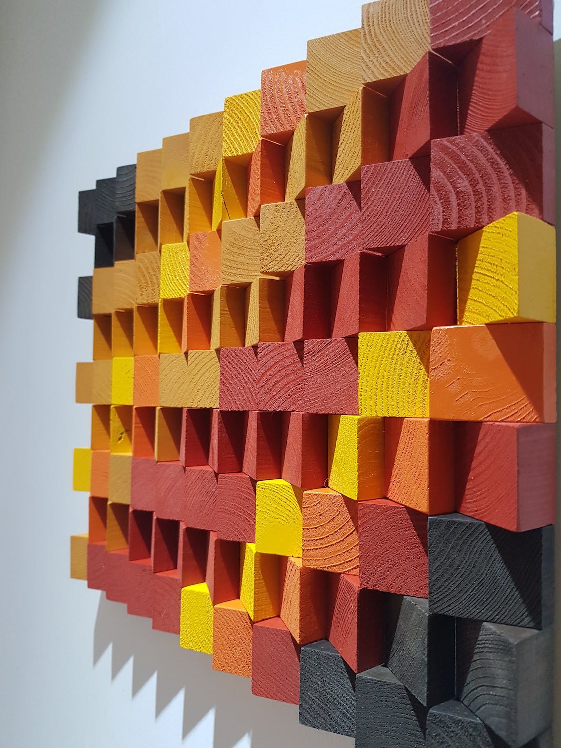 Geometric Wooden Wall Art - Wood Workers Global