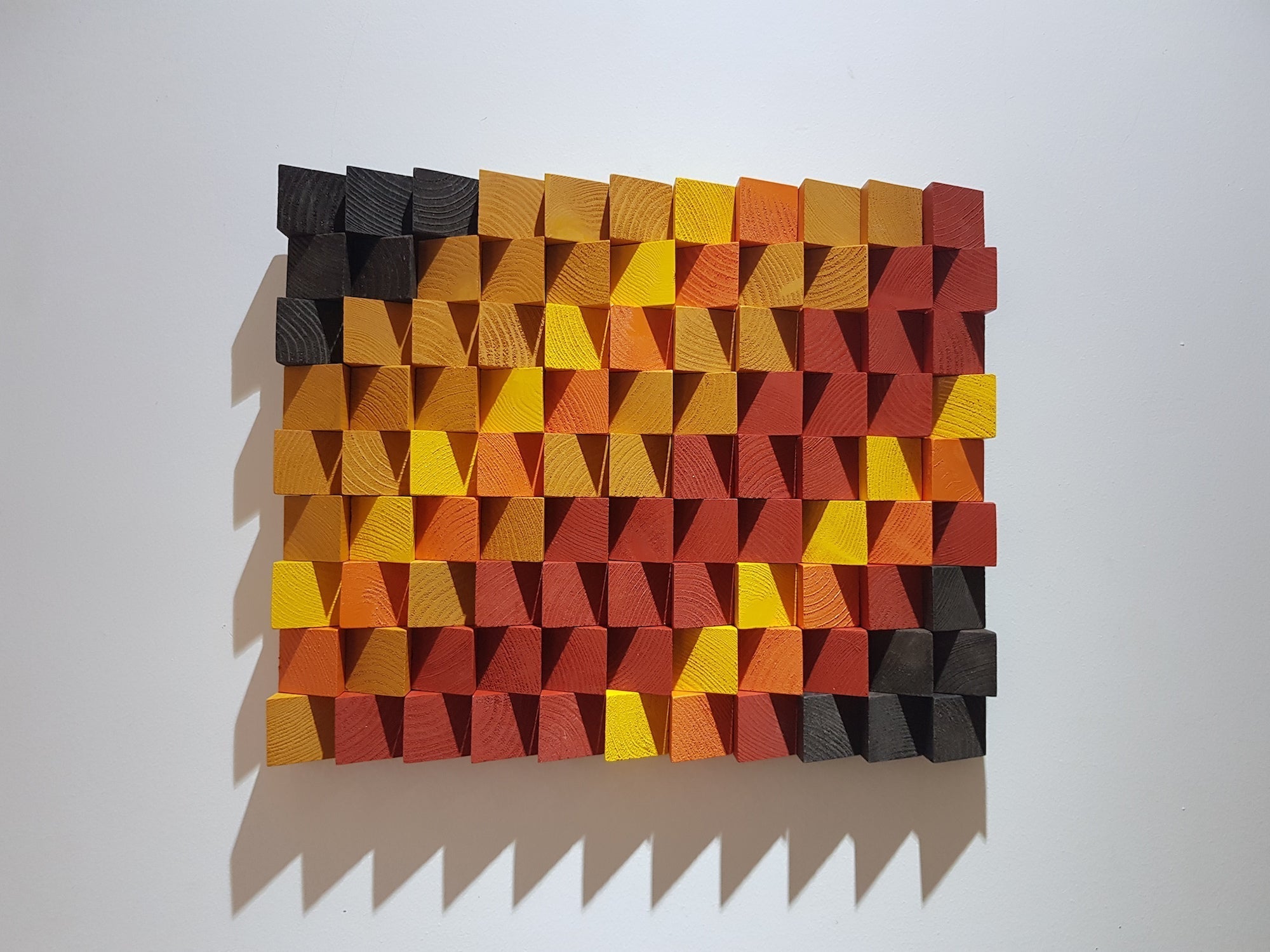 Geometric Wooden Wall Art - Wood Workers Global