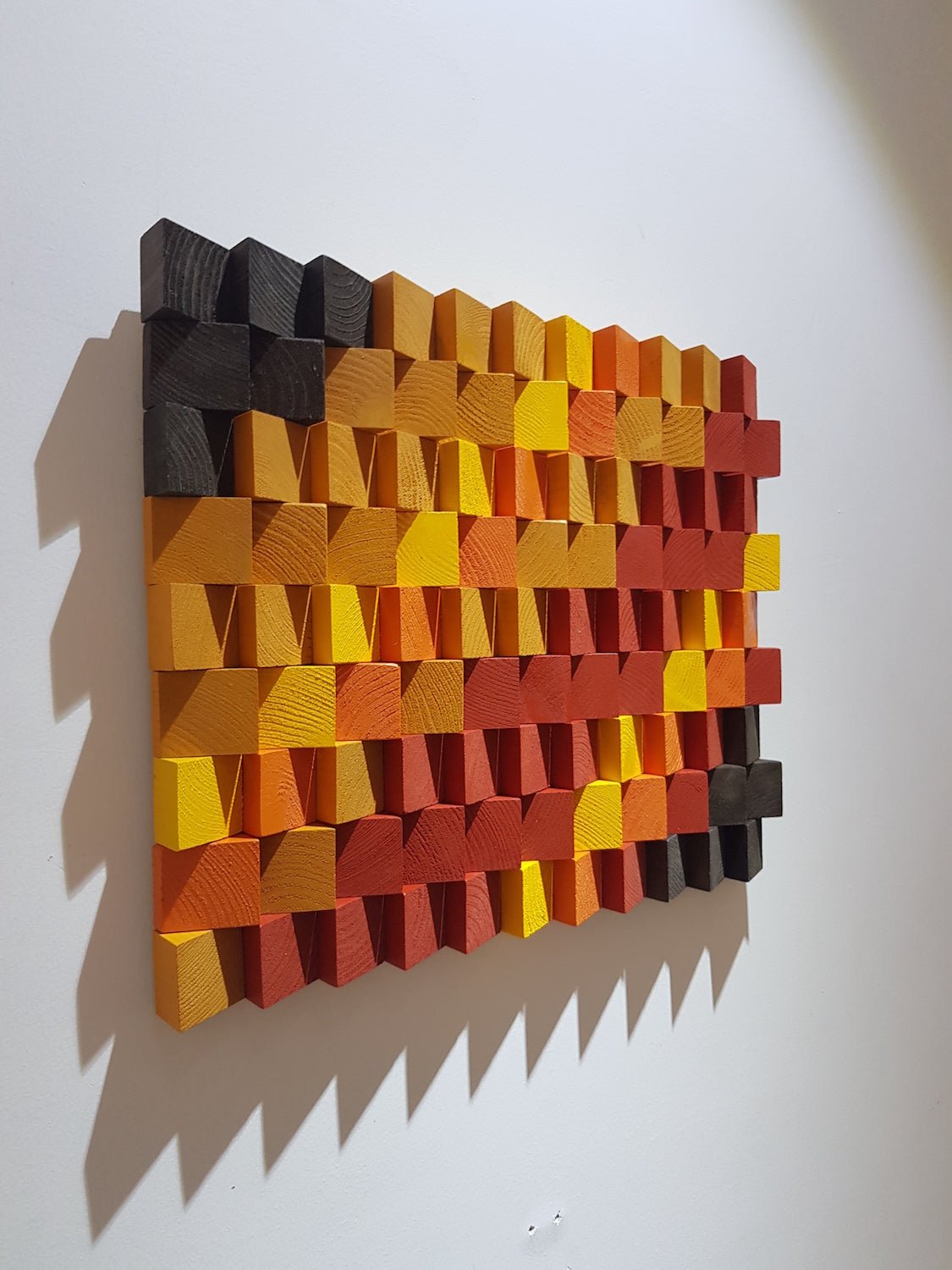 Geometric Wooden Wall Art - Wood Workers Global