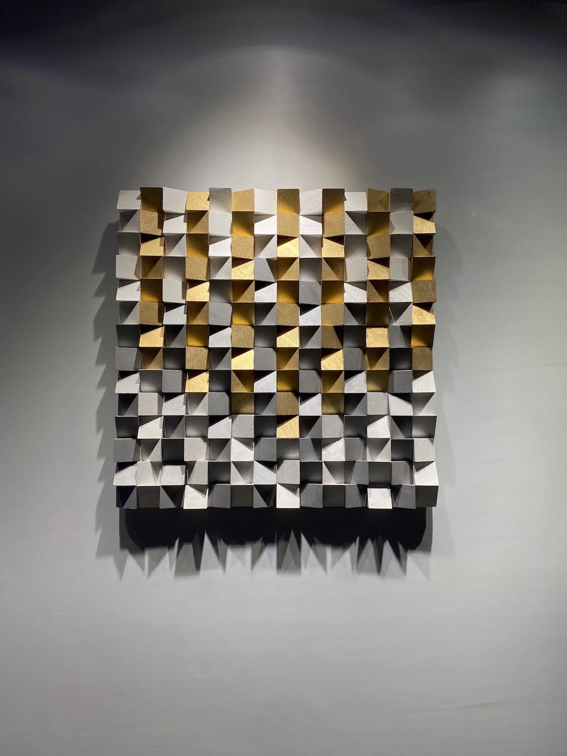 Gold And Silver Acoustic Panel - Wood Workers Global