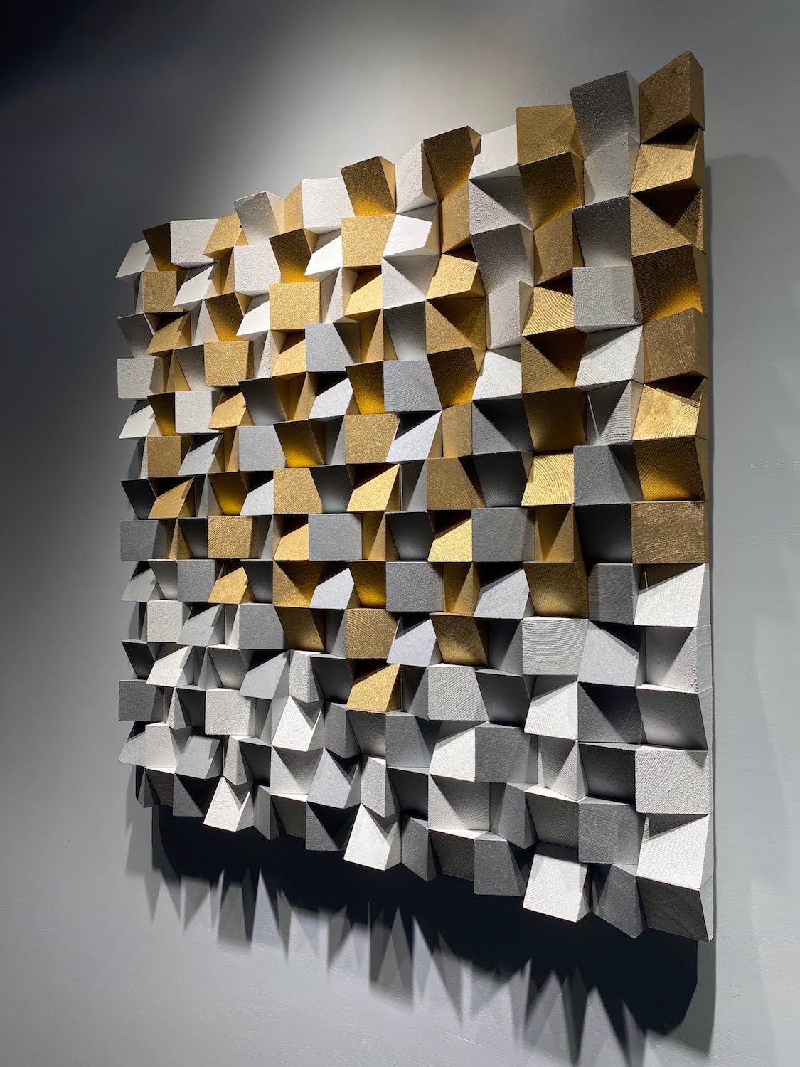 Gold And Silver Acoustic Panel - Wood Workers Global