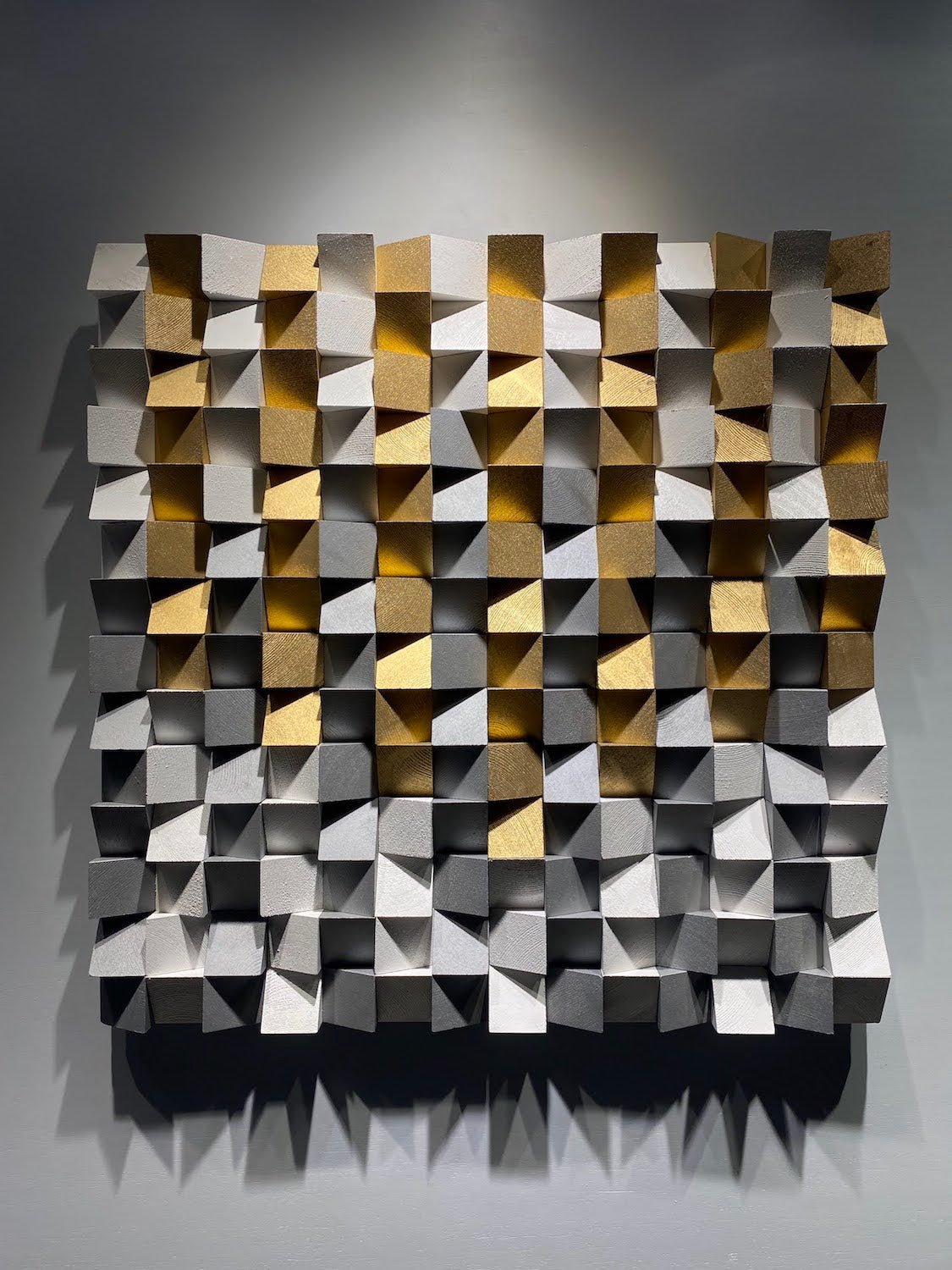 Gold And Silver Acoustic Panel - Wood Workers Global