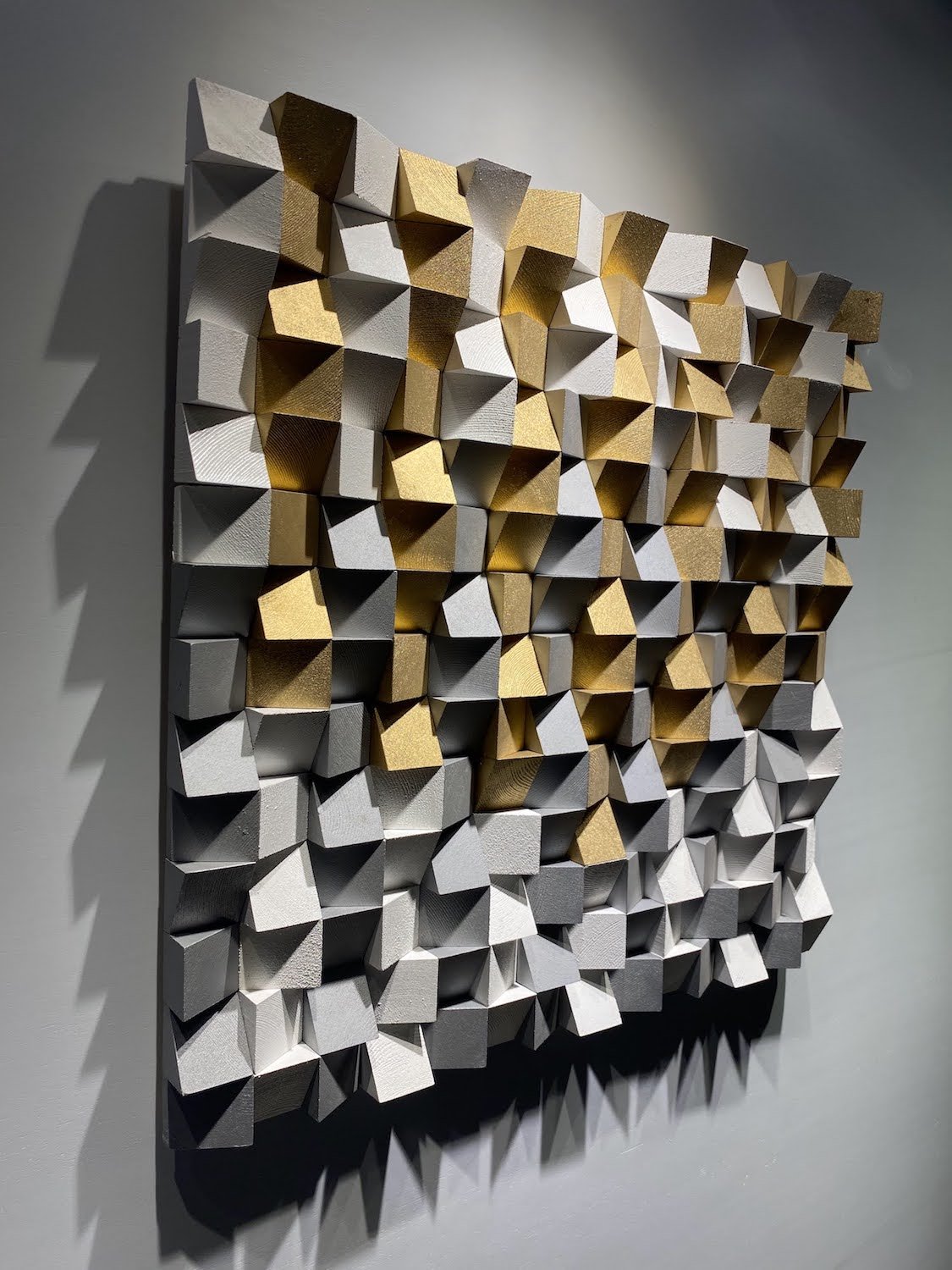 Gold And Silver Acoustic Panel - Wood Workers Global