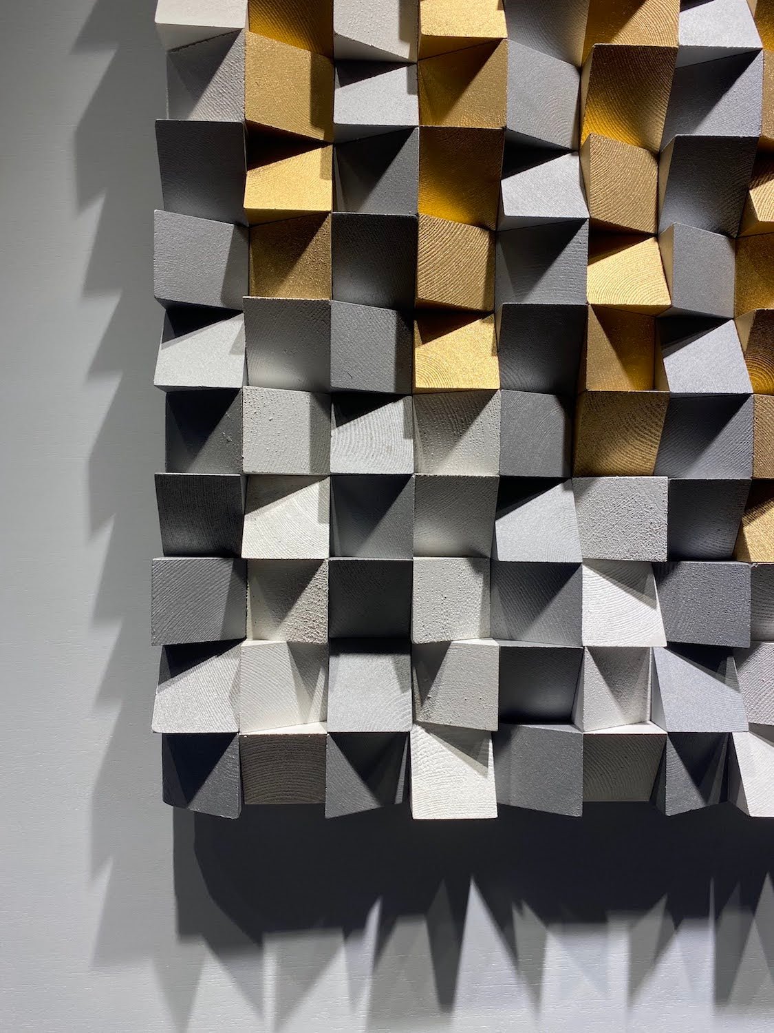 Gold And Silver Acoustic Panel - Wood Workers Global