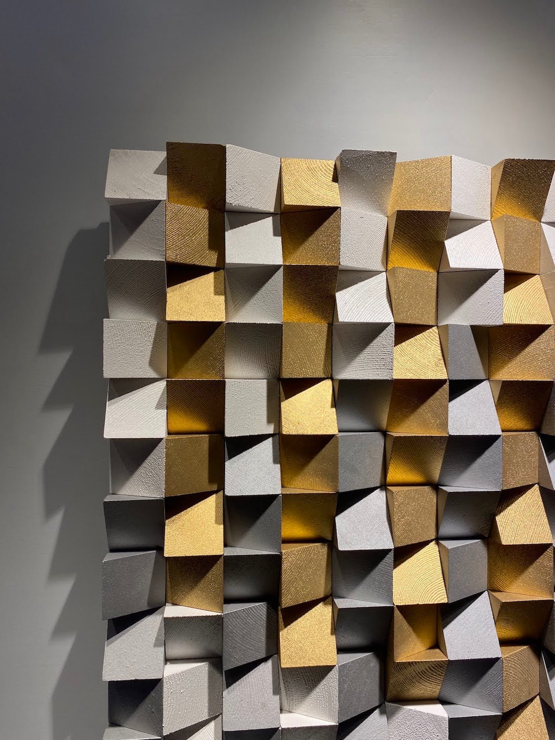 Gold And Silver Acoustic Panel - Wood Workers Global