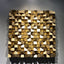 Gold Monochrome Wood Wall Decor - Wood Workers Global