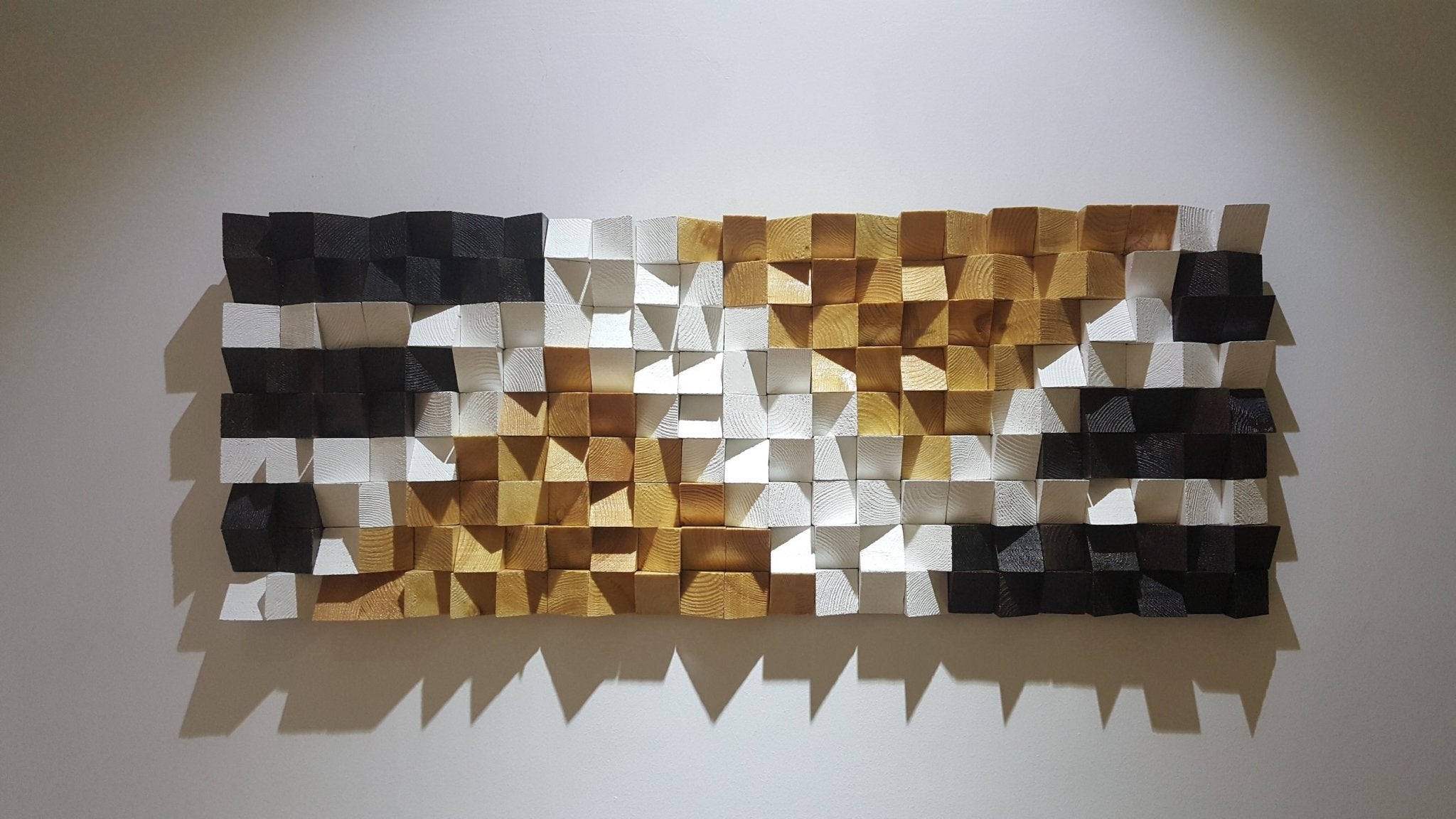 Large Mosaic Wood Art - Wood Workers Global
