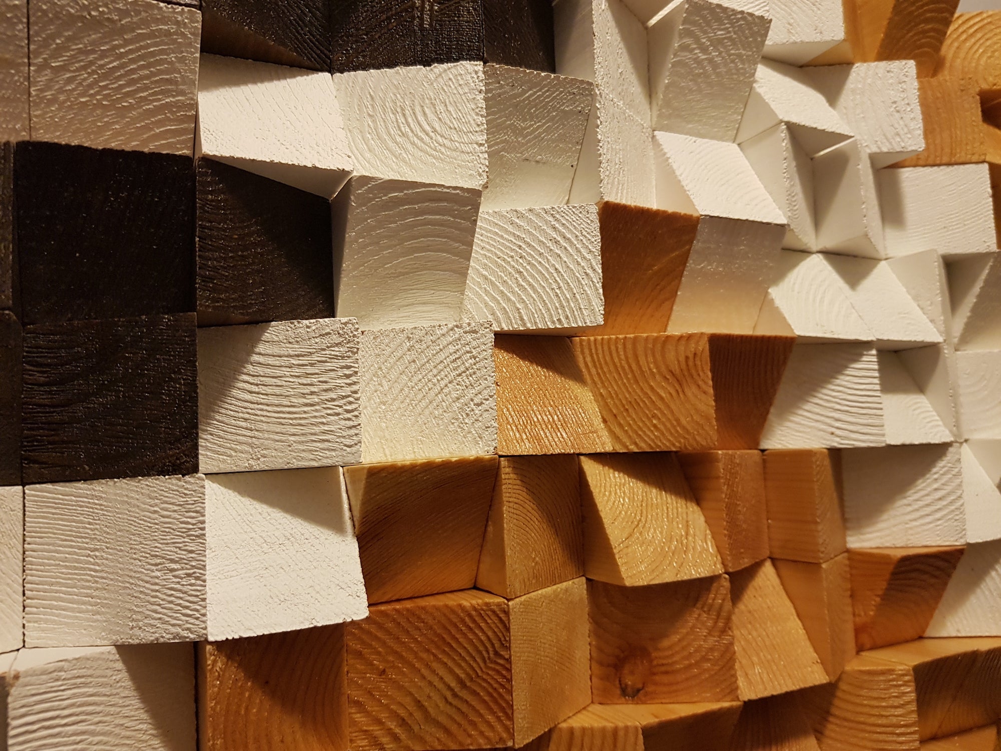Large Mosaic Wood Art - Wood Workers Global