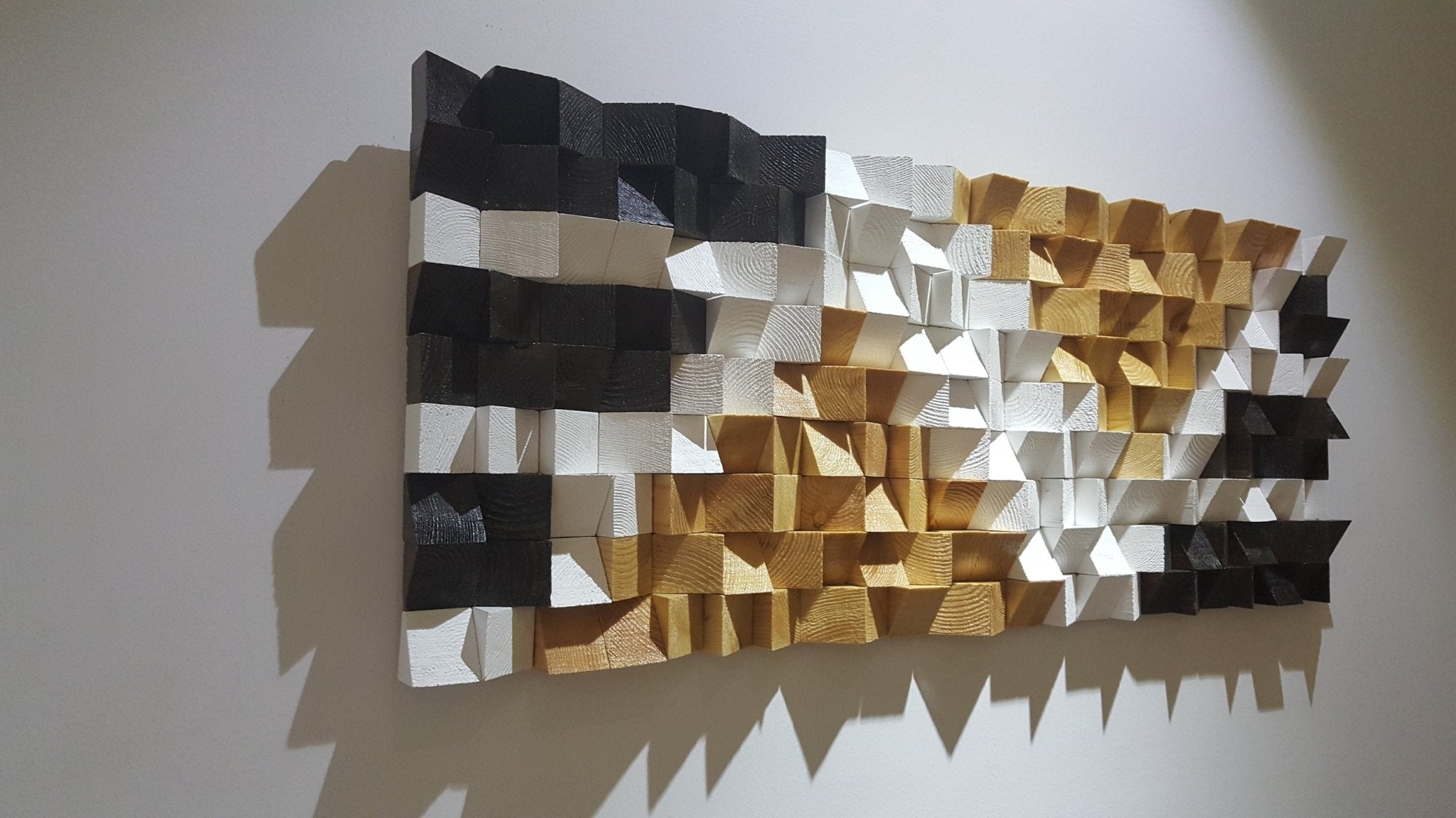 Large Mosaic Wood Art - Wood Workers Global
