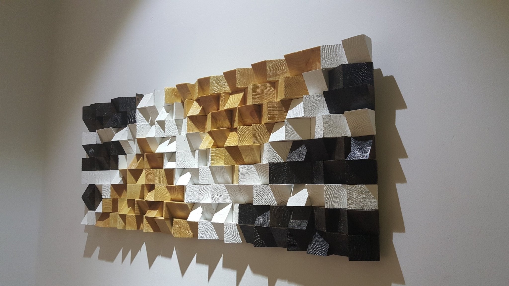 Large Mosaic Wood Art - Wood Workers Global