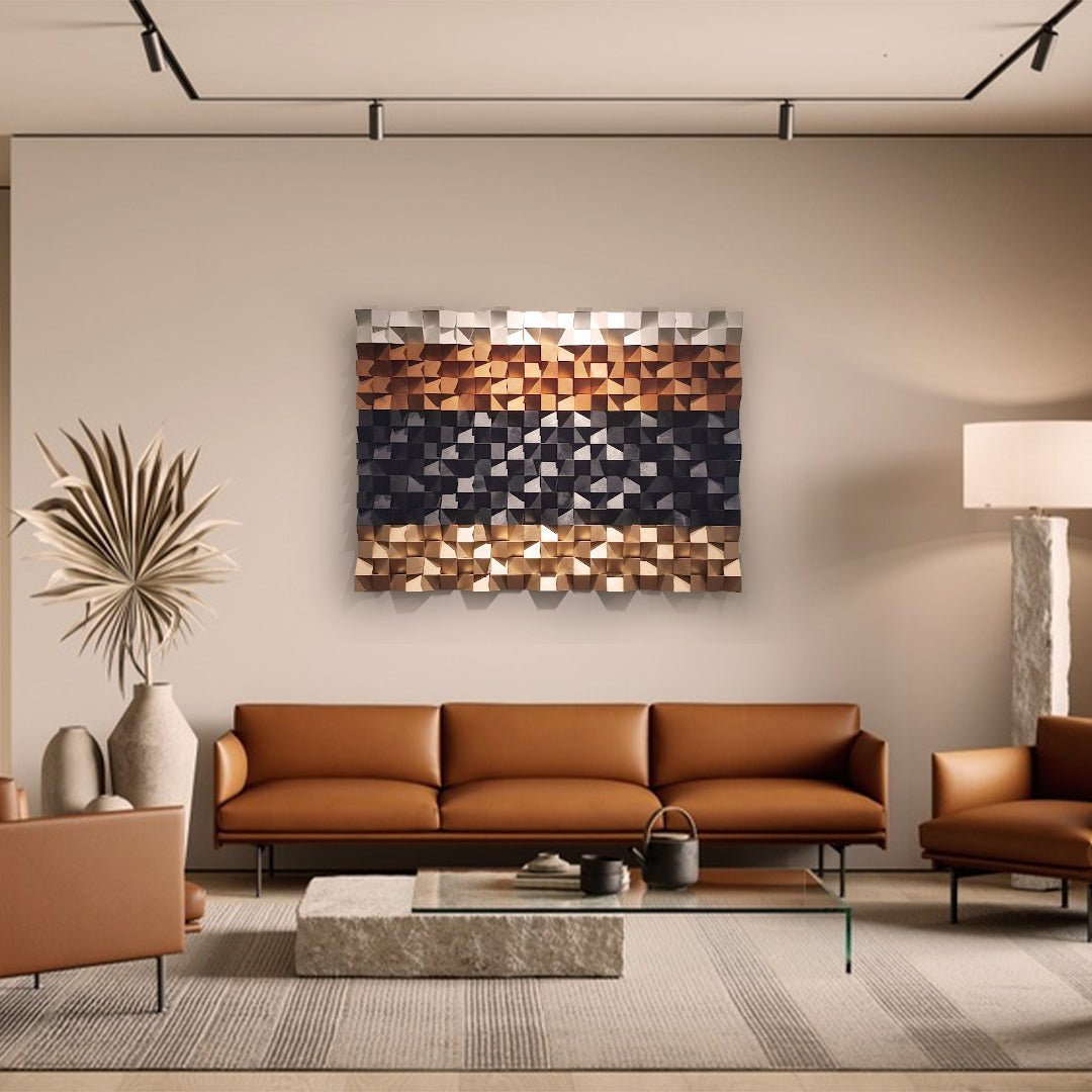 Modern Wood Wall Art - Wood Workers Global