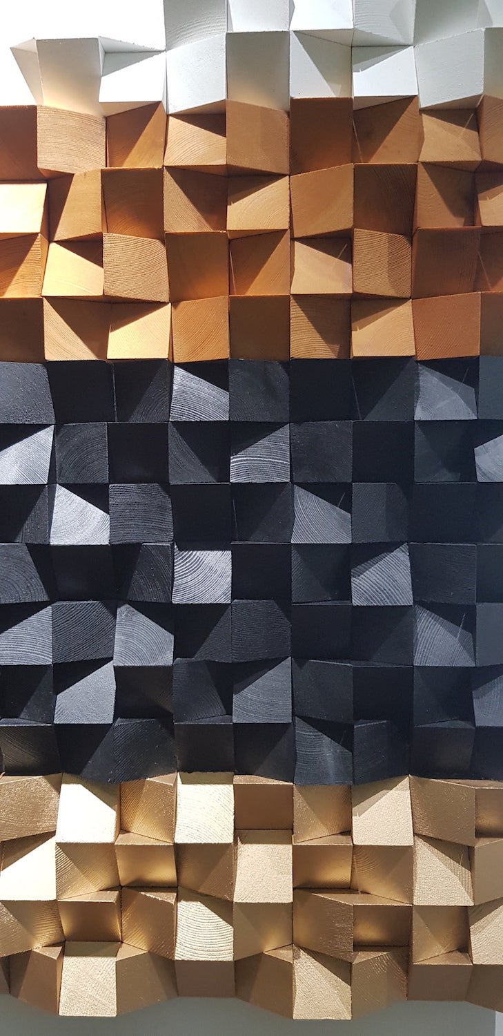 Modern Wood Wall Art - Wood Workers Global