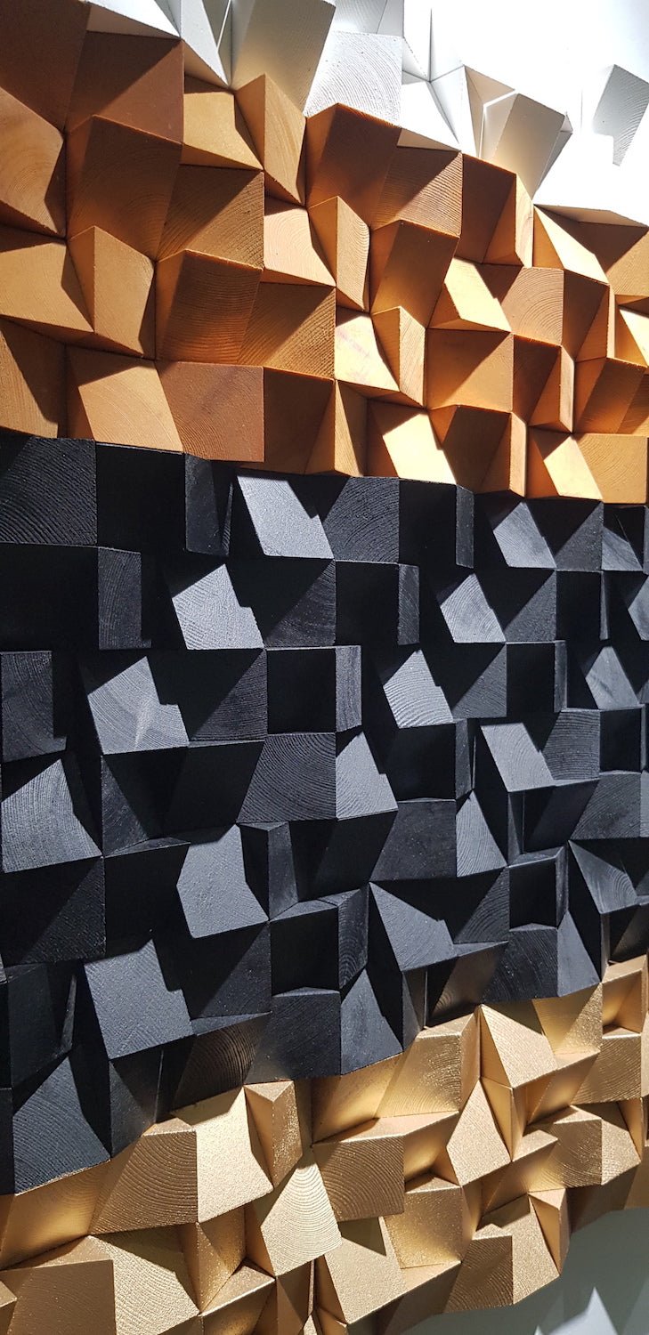Modern Wood Wall Art - Wood Workers Global