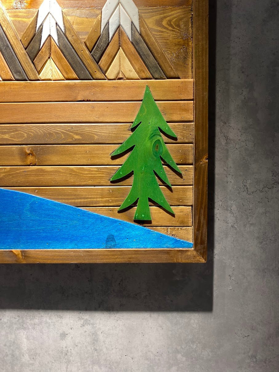 Mountains Wall Art - Wood Workers Global