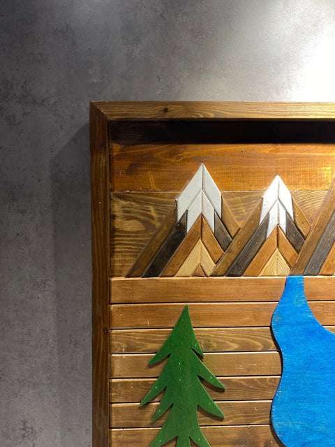Mountains Wall Art - Wood Workers Global