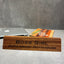 Personalised Wooden Name Tag For Desk - Wood Workers Global