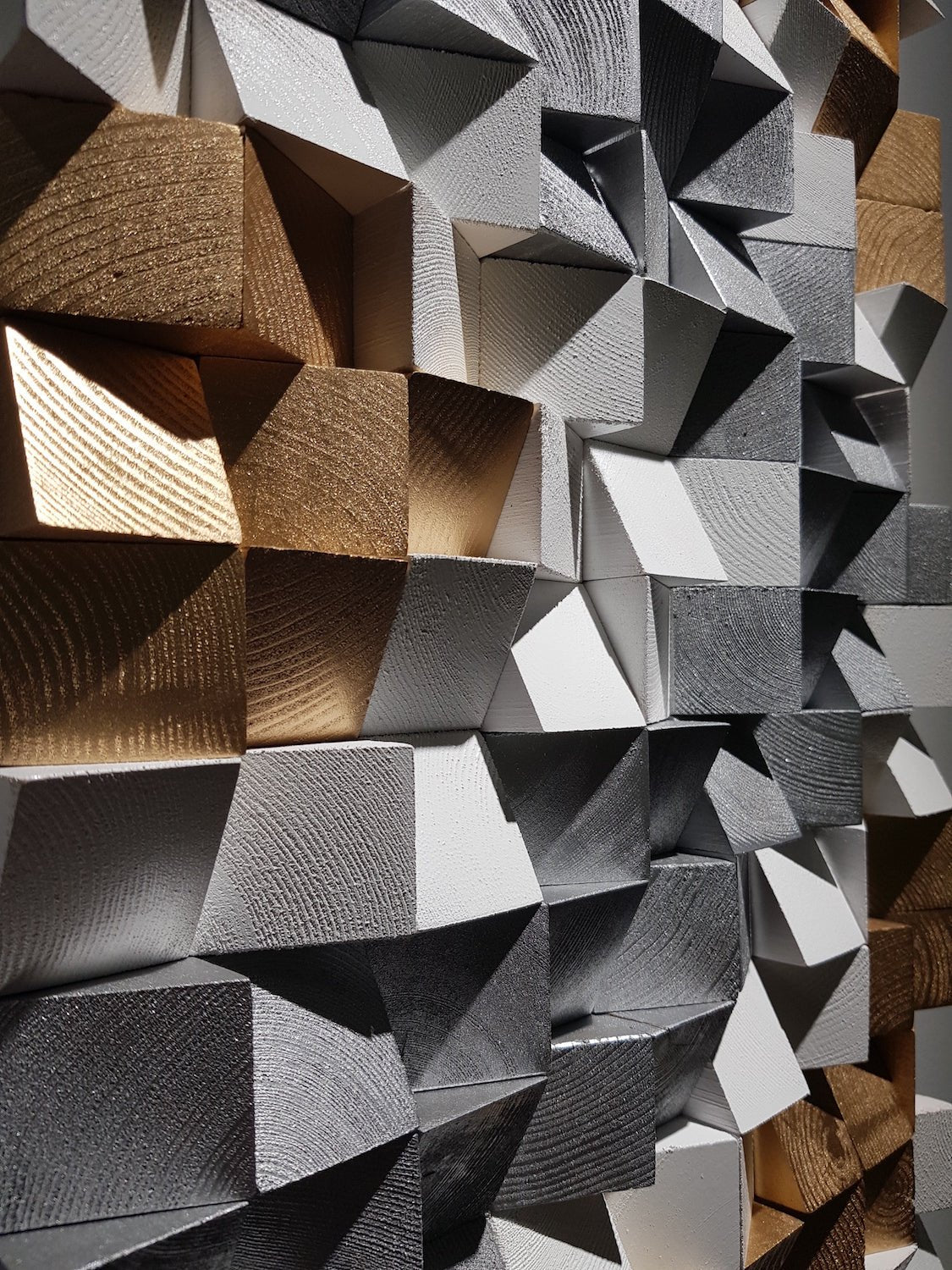 Reclaimed Wood Mosaic Art - Wood Workers Global