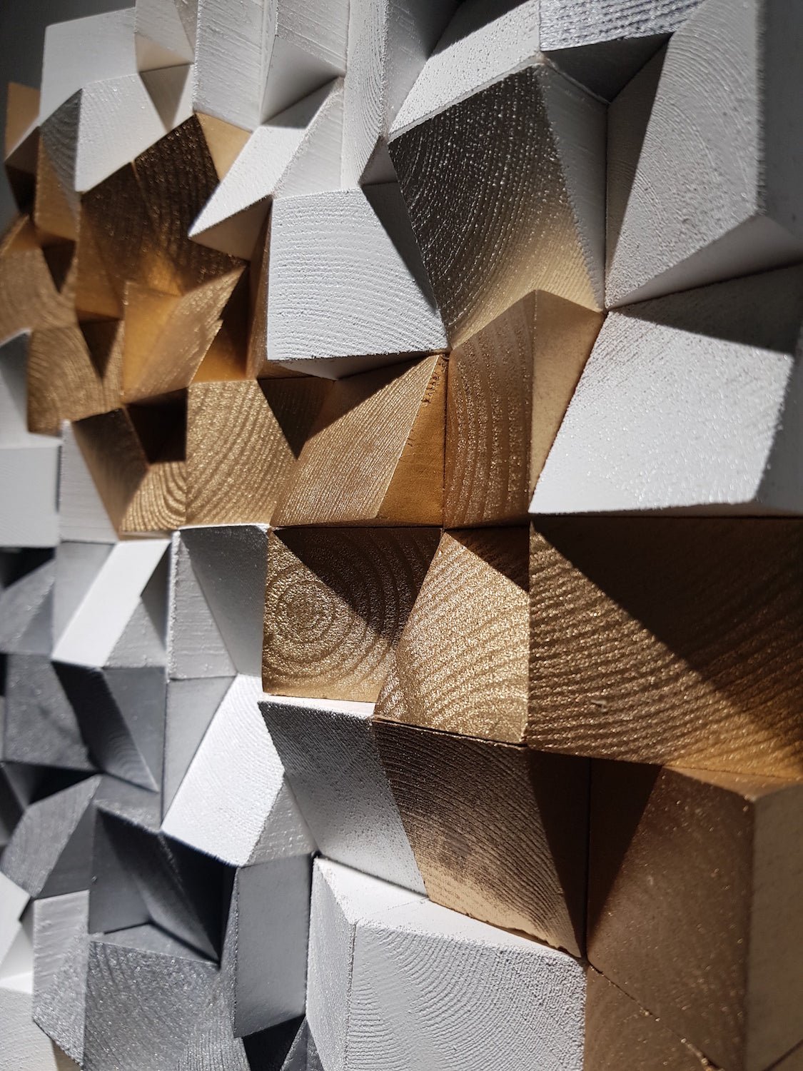Reclaimed Wood Mosaic Art - Wood Workers Global