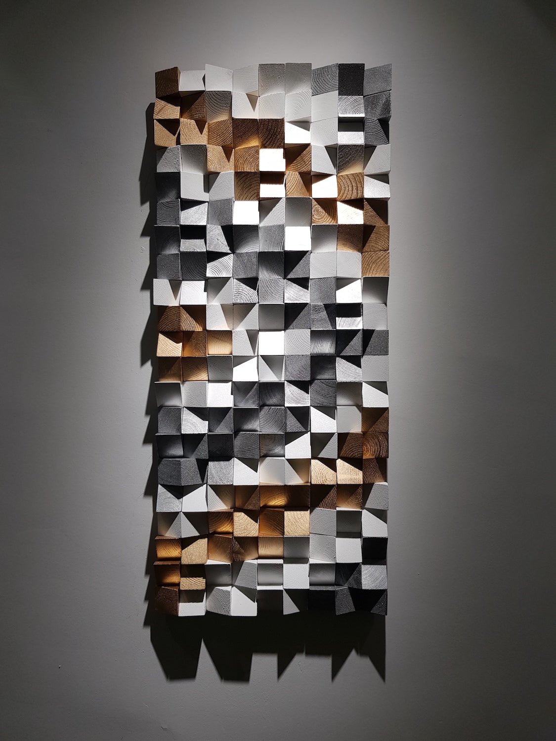 Reclaimed Wood Mosaic Art - Wood Workers Global